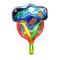 DIVE GAME TOY NET WITH 2 SHARKS